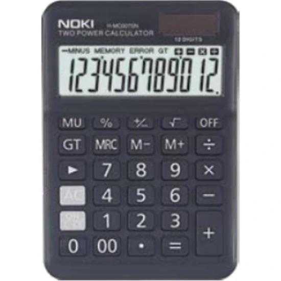 Noki Hesap Makinesi Siyah H-MC007SNNoki Hesap Makinesi Siyah H-MC007SN - Kirtasiyem NetHesap Makineleri