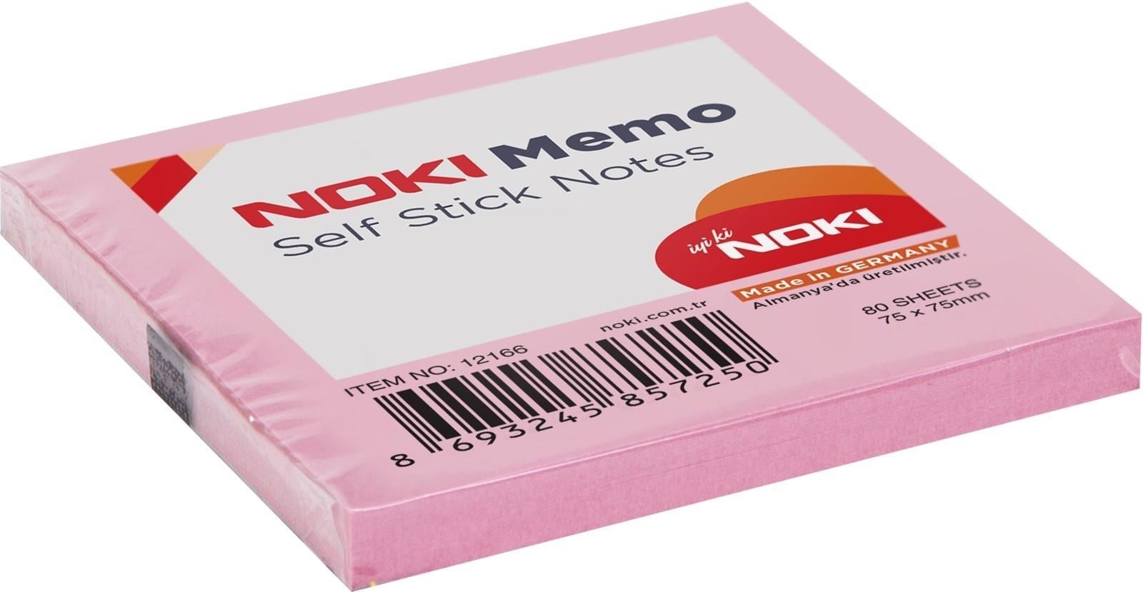 Noki Memo 75X75 Açık PembeNoki Memo 75X75 Açık Pembe - Kirtasiyem.netYapışkanlı Not Kağıtları