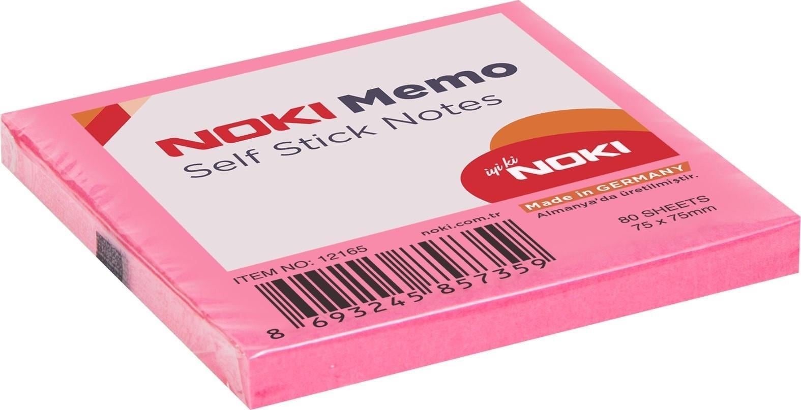 Noki Memo 75X75 Koyu PembeNoki Memo 75X75 Koyu Pembe - Kirtasiyem NetYapışkanlı Not Kağıtları