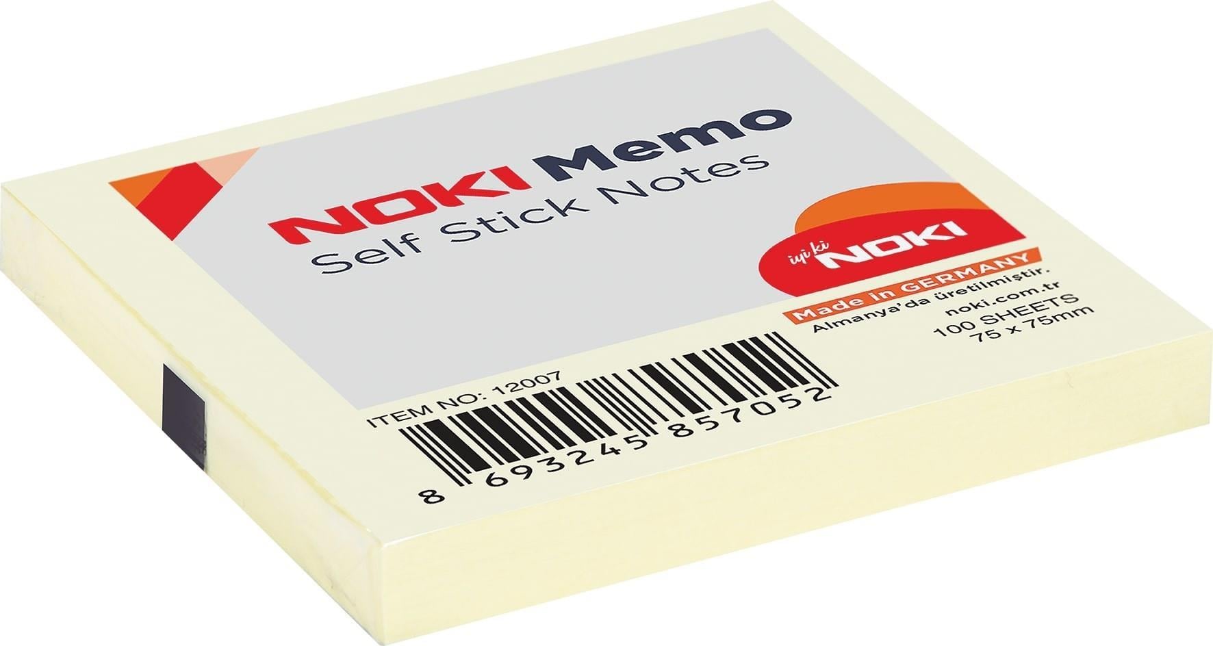 Noki Memo 75X75 Sarı No:12007Noki Memo 75X75 Sarı No:12007 - Kirtasiyem.netKüpnotluklar