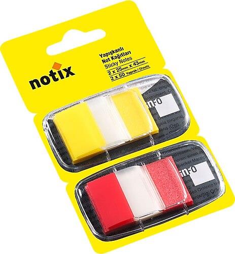 Notix Yapışkanlı Not Kağıdı Notix Index Ayraç 2 Renkx50 YaprakNotix Yapışkanlı Not Kağıdı Notix Index Ayraç 2 Renkx50 Yaprak - Kirtasiyem.netYapışkanlı Not Kağıtları