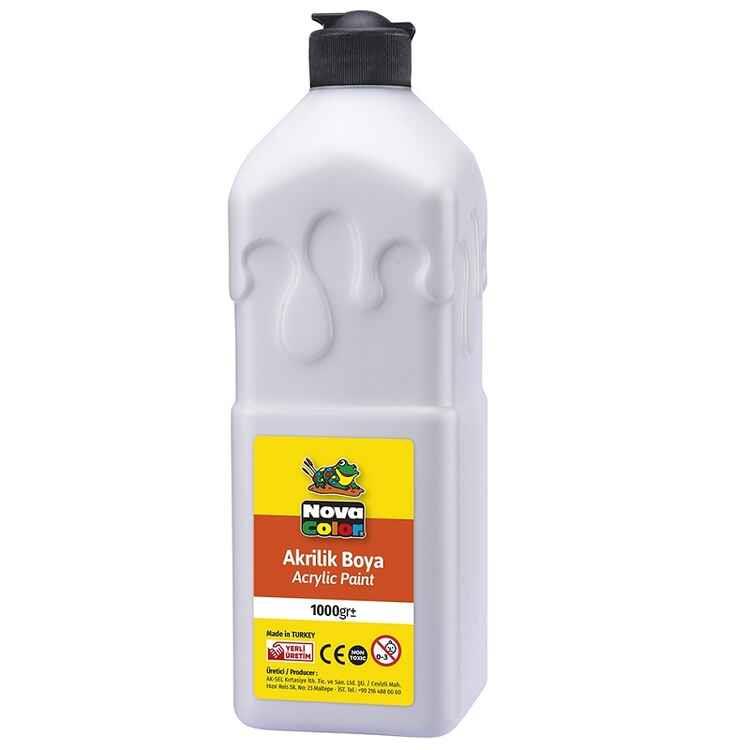 Nova Color Akrilik Boya 1000 Gr Beyaz Nc-225Nova Color Akrilik Boya 1000 Gr Beyaz Nc-225 - Kırtasiyem.netAkrilik Boyalar	