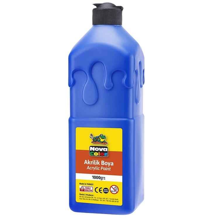 Nova Color Akrilik Boya 1000 Gr Mavi Nc-223Nova Color Akrilik Boya 1000 Gr Mavi Nc-223 - Kırtasiyem.netAkrilik Boyalar	