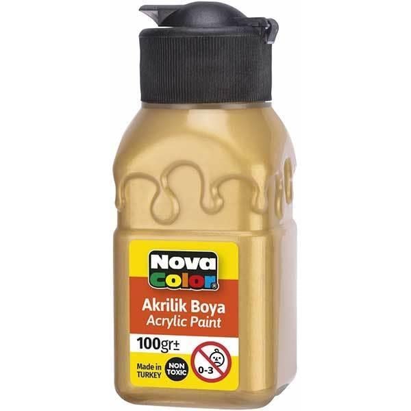 Nova Color Akrilik Boya 100Gr. AltınNova Color Akrilik Boya 100Gr. Altın - Kırtasiyem.netAkrilik Boyalar	
