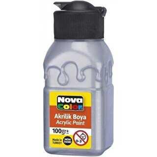 Nova Color Akrilik Boya Şişe 100 Gr Gümüş Nc-2036Nova Color Akrilik Boya Şişe 100 Gr Gümüş Nc-2036 - Kırtasiyem.netAkrilik Boyalar	