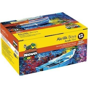 Nova Color Akrilik Boya Şişe 12 Li Nc-179Nova Color Akrilik Boya Şişe 12 Li Nc-179 - Kırtasiyem.netAkrilik Boyalar	