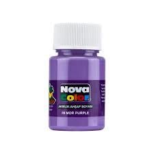 Nova Color Akrilik Boya Şişe 30 Cc Mor Nc-177Akrilik Boyalar	
