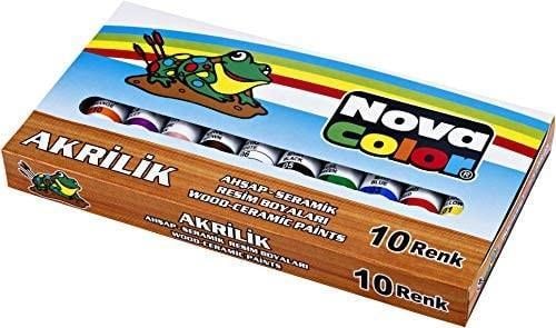 Nova Color Akrilik Boya Tüp 18 Cc 10 Lu TakımNova Color Akrilik Boya Tüp 18 Cc 10 Lu Takım - Kırtasiyem.netAkrilik Boyalar	