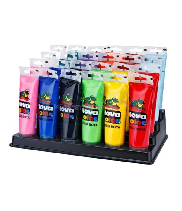 Nova Color Akrilik Boya Tüp 24 Lu 75 Gr Nc-528Nova Color Akrilik Boya Tüp 24 Lu 75 Gr Nc-528 - Kırtasiyem.netAkrilik Boyalar	