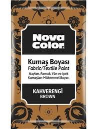 Nova Color Kumas Boyasi Toz Kahve 12 Gr NC-905Kumaş Boyaları