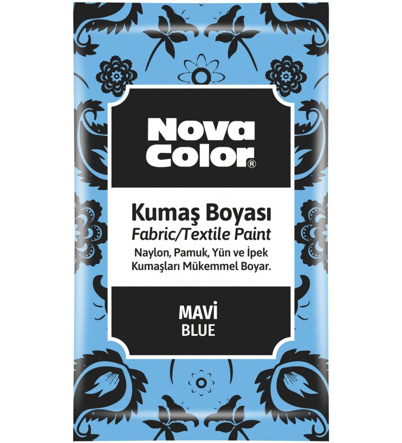Nova Color Kumaş Boyasi Toz Mavi 12 Gr Nc-902Nova Color Kumaş Boyasi Toz Mavi 12 Gr Nc-902 - Kırtasiyem.netKumaş Boyaları