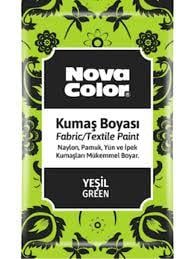 Nova Color Kumas Boyasi Toz Yesil 12 Gr NC-903Kumaş Boyaları