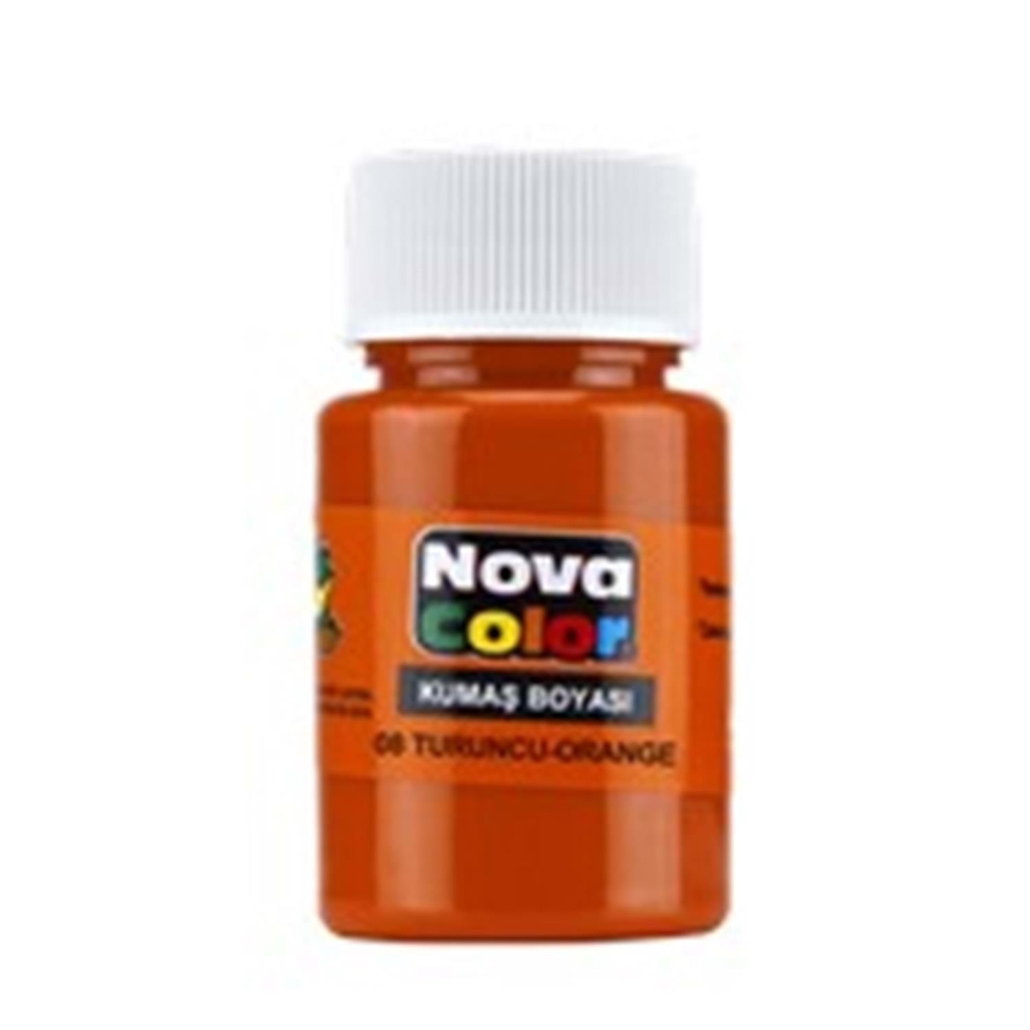 Nova Color Kumaş Boyasi Turuncu Şişe Nc-166Nova Color Kumaş Boyasi Turuncu Şişe Nc-166 - Kırtasiyem.netKumaş Boyaları