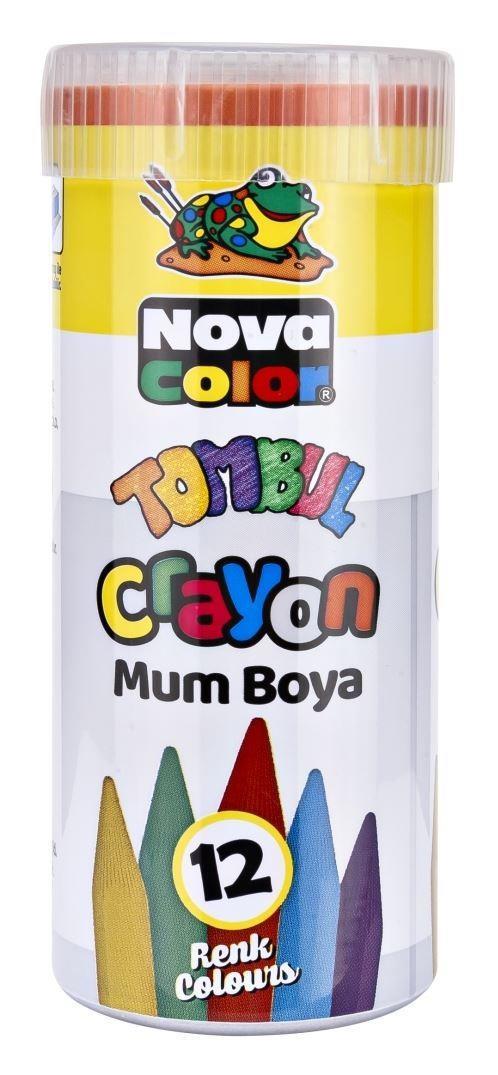 Nova Color Mum Boya Tombul 12 Li Tüp Nc-2115Nova Color Mum Boya Tombul 12 Li Tüp Nc-2115 - Kırtasiyem.netMum Boyalar