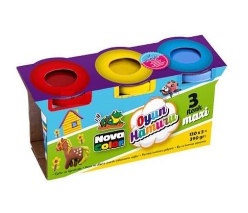 Nova Color Oyun Hamuru 3 Lü Maxi Nc 4104Nova Color Oyun Hamuru 3 Lü Maxi Nc 4104 - Kirtasiyem.netOyun Hamurları