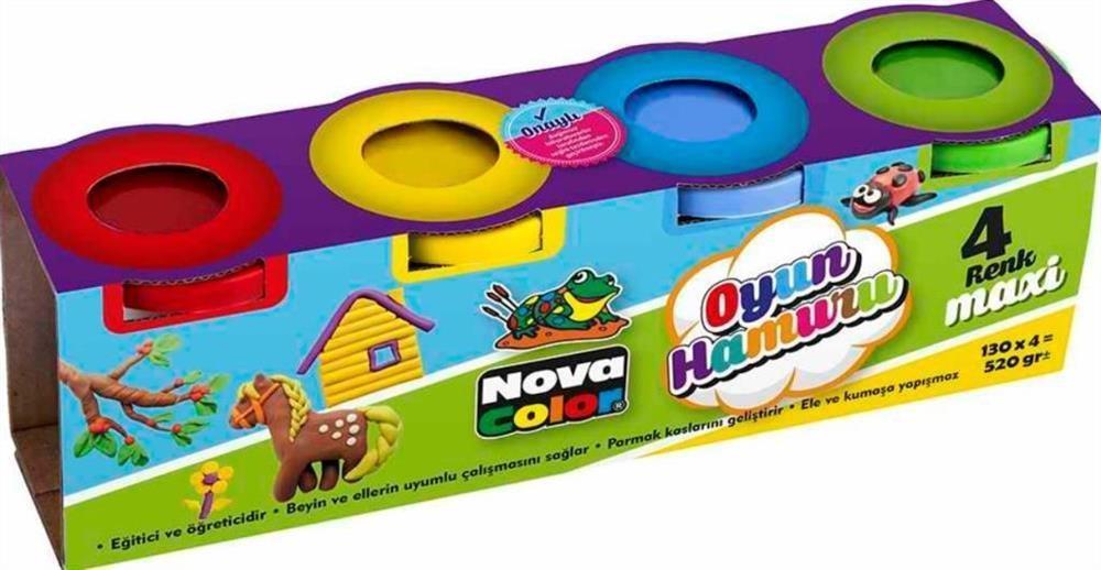 Nova Color Oyun Hamuru Maxi 4 Lu Nc-4105Nova Color Oyun Hamuru Maxi 4 Lu Nc-4105 - Kirtasiyem.netOyun Hamurları