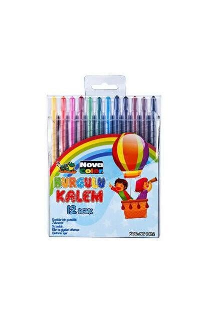 Nova Color Pastel Boya Burgulu 12 Li Nc-2122Nova Color Pastel Boya Burgulu 12 Li Nc-2122 - Kırtasiyem.netPastel Boyalar