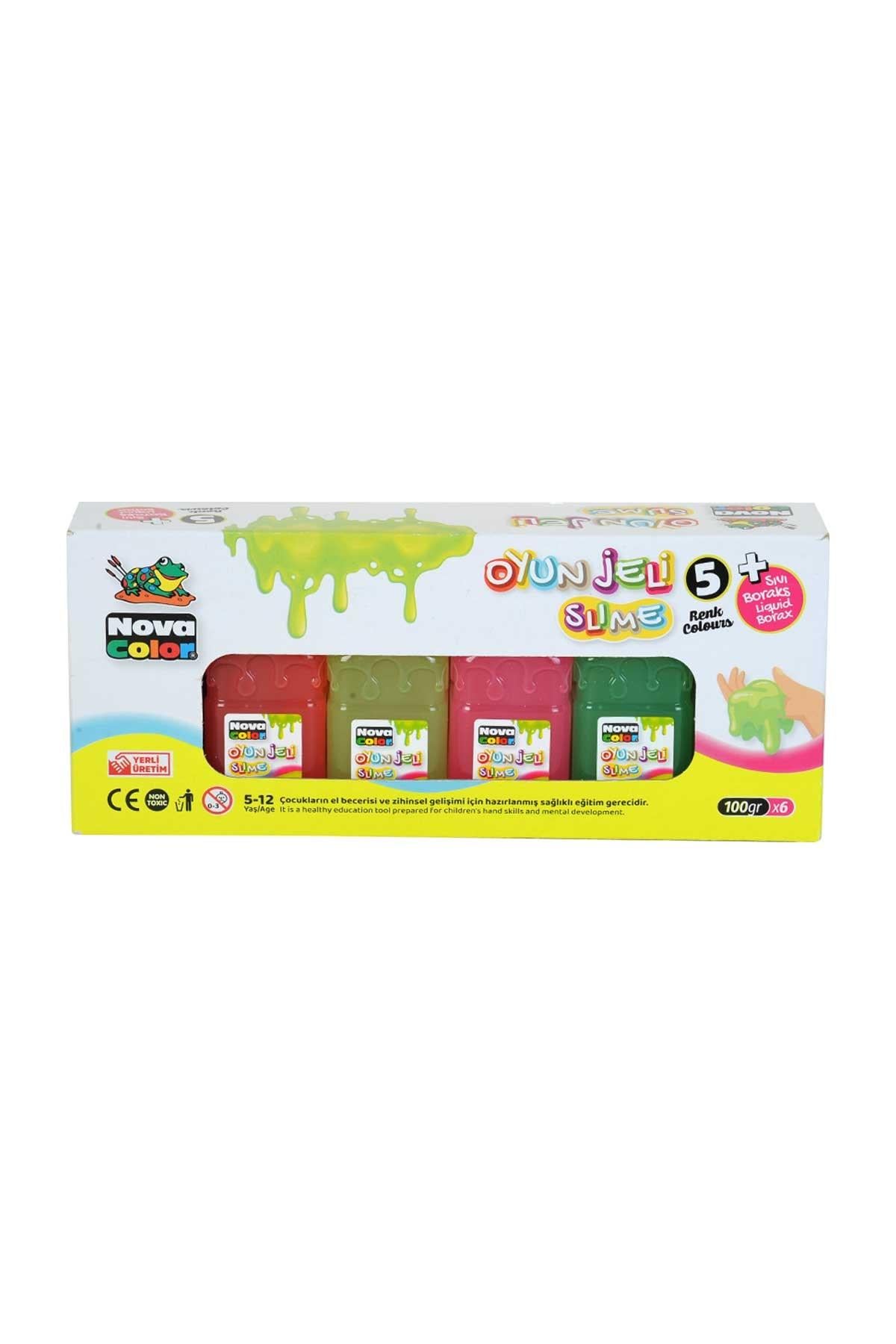 Nova Color Slime 5+1 Set NC-715Nova Color Slime 5+1 Set NC-715 - Kirtasiyem.netSlime