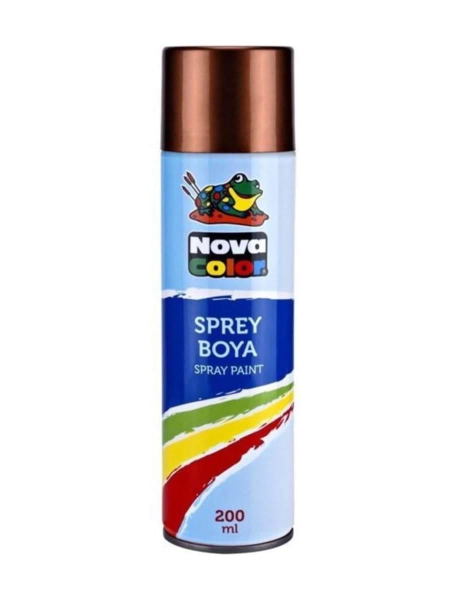 Nova Color Sprey Boya Bakır 200 Ml Nc-813Nova Color Sprey Boya Bakır 200 Ml Nc-813 - Kirtasiyem.netSprey Boyalar