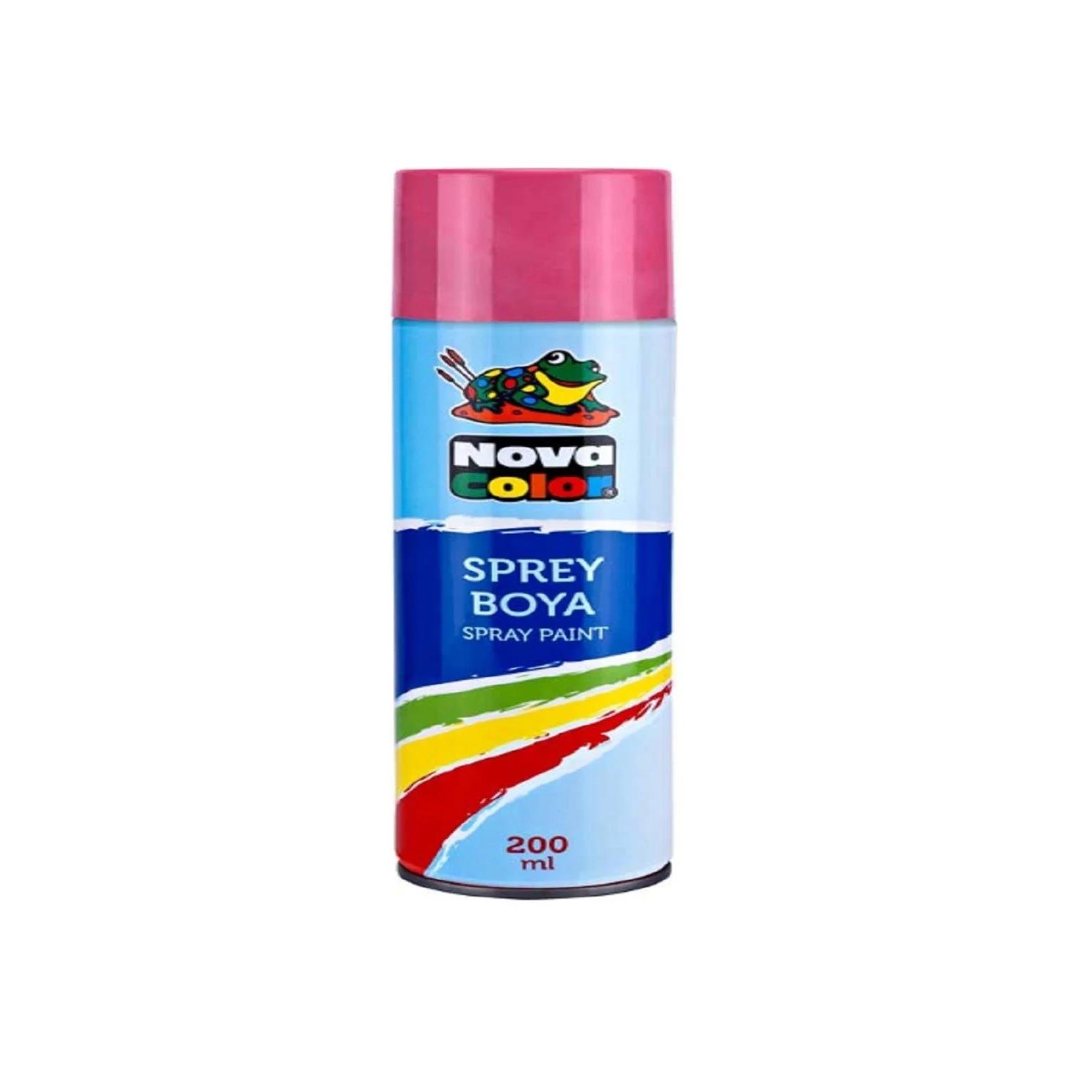 Nova Color Sprey Boya Pembe 200 Ml Nc-809Nova Color Sprey Boya Pembe 200 Ml Nc-809 - Kirtasiyem.netSprey Boyalar