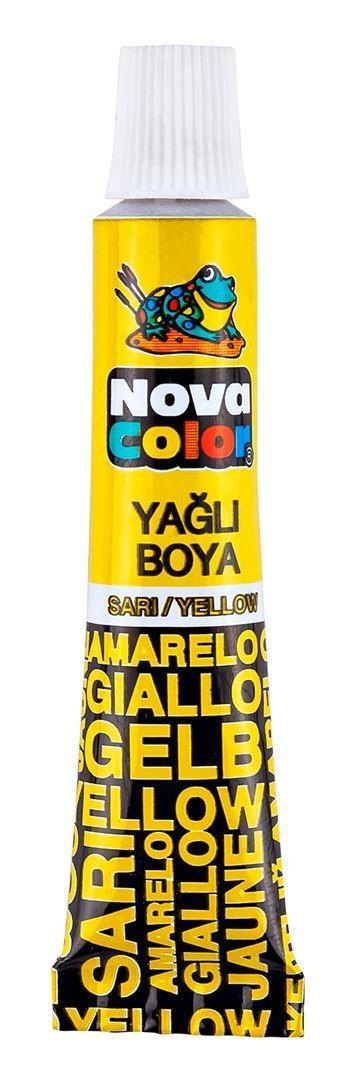 Nova Color Yağlı Boya Sarı Nc-127Nova Color Yağlı Boya Sarı Nc-127 - Kırtasiyem.netYağlı Boyalar