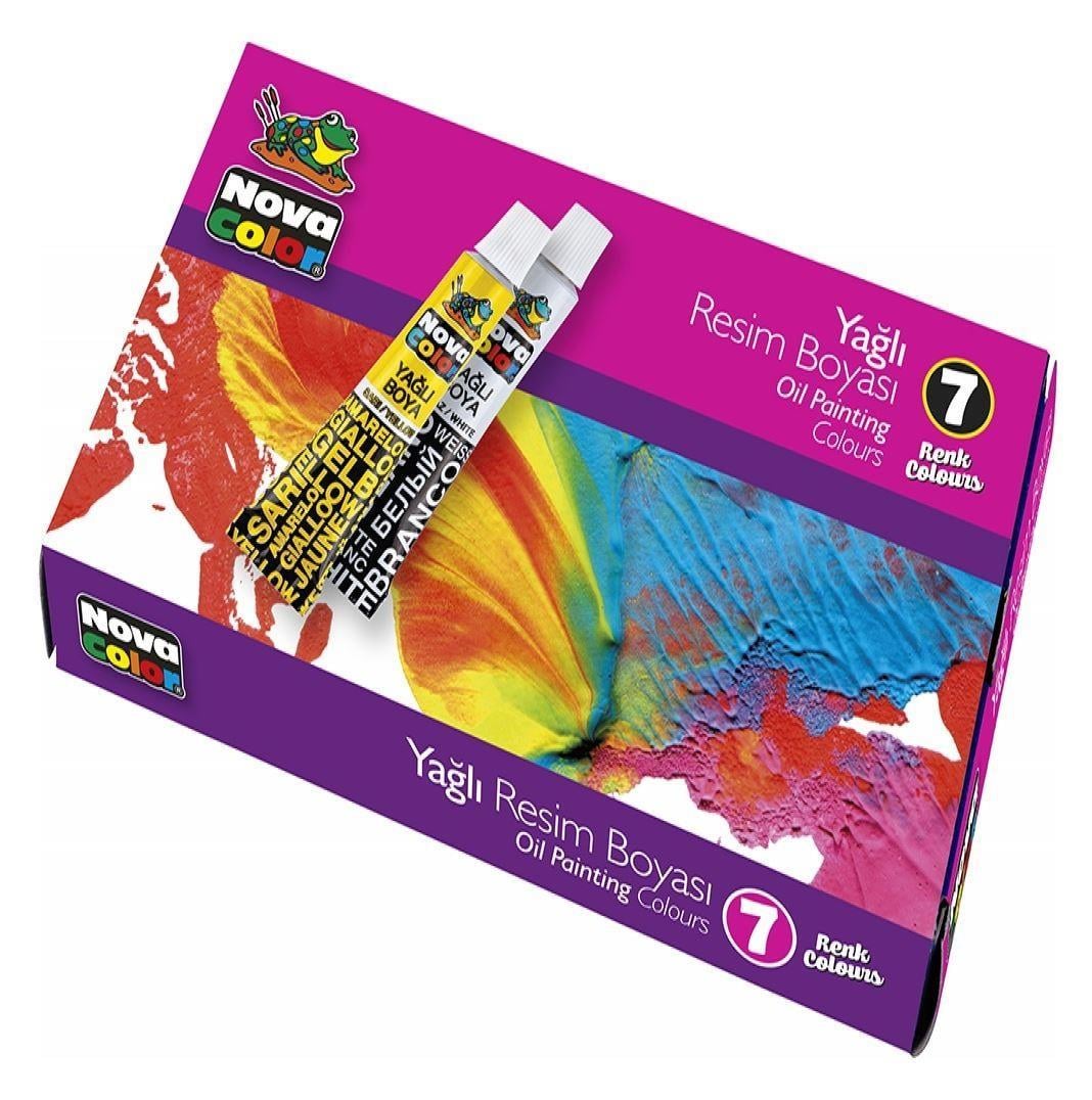 Nova Color Yağlı Boya Tüp 7 Li Nc-125Nova Color Yağlı Boya Tüp 7 Li Nc-125 - Kırtasiyem.netYağlı Boyalar