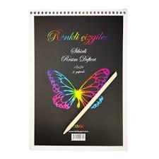 Odak Renkli Çizgiler Defter8.Sınıf