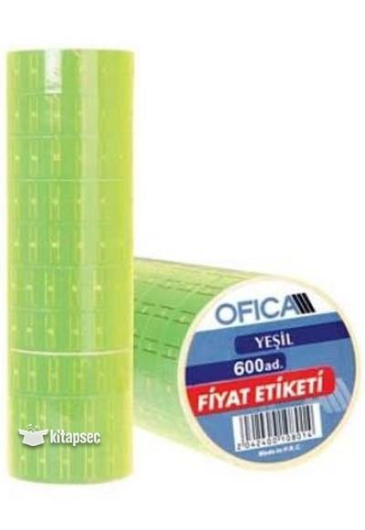 Ofica Fiyat Makinası Etiketi 600 Lük YeşilOfica Fiyat Makinası Etiketi 600 Lük Yeşil - Kirtasiyem.netEtiket Makineleri