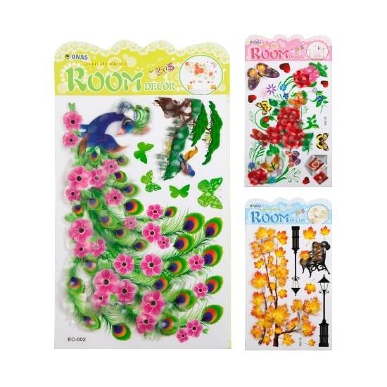 Onas Sticker 12 Li Mix-3DOnas Sticker 12 Li Mix-3D - Kirtasiyem NetStickerlar