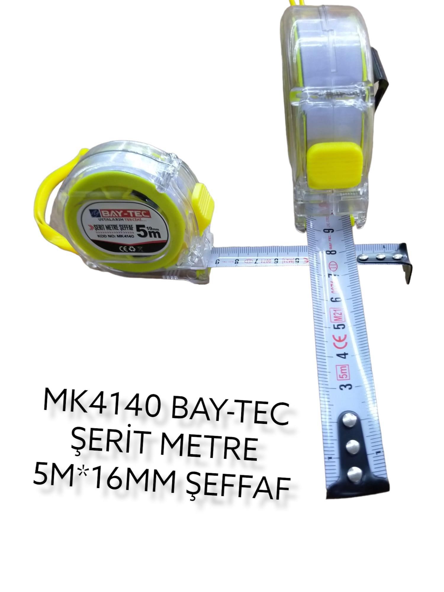 Onr Baytec Şeffaf Şerit Metre 5*19 MtMaskeleme Bantları