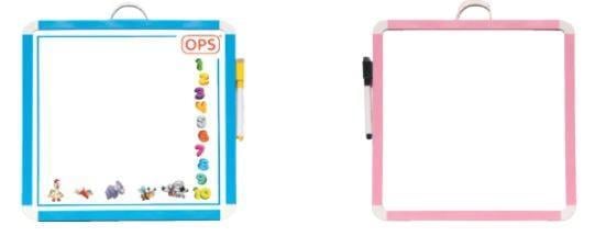 Ops Metal Yazı Tahtası 28X28 Cm (Mavi- Pembe)Ops Metal Yazı Tahtası 28X28 Cm (Mavi- Pembe) - Kirtasiyem NetYazı Tahtaları