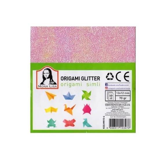 Origami Simli 12*12        --MN10-4Origami Simli 12*12 - Kirtasiyem.netDiğer Kağıtlar