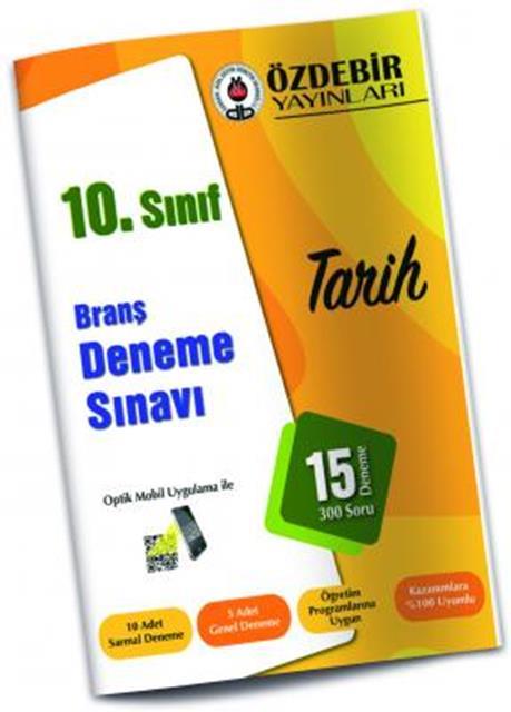 Özdebir 10. Sınıf Tarih Branş Deneme SınavıÖzdebir 10. Sınıf Tarih Branş Deneme Sınavı - Kirtasiyem.netDENEMELER