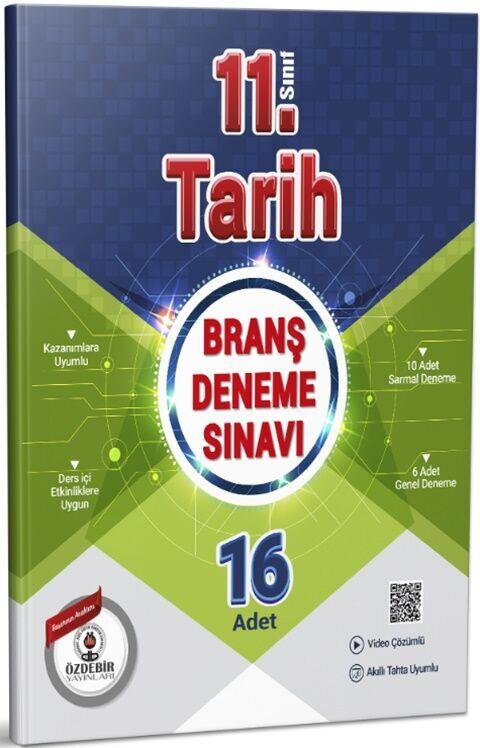 Özdebir 11. Sınıf Tarih Branş Deneme SınavıÖzdebir 11. Sınıf Tarih Branş Deneme Sınavı - Kirtasiyem.netDENEMELER