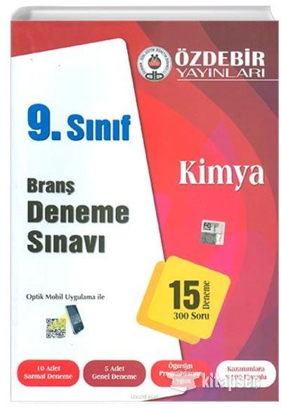 Özdebir 9. Sınıf Kimya Branş Deneme SınavıÖzdebir 9. Sınıf Kimya Branş Deneme Sınavı - Kirtasiyem.netDENEMELER