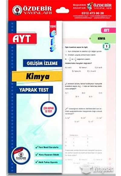 Özdebir  Ayt / Kimya Gis Yaprak TestÖzdebir  Ayt / Kimya Gis Yaprak Test - Kirtasiyem.netAYT
