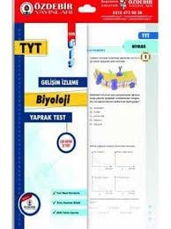 Özdebir  Tyt Biyoloji Gis Yaprak TestÖzdebir  Tyt Biyoloji Gis Yaprak Test - Kirtasiyem.netTYT
