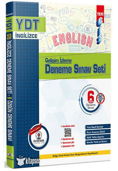 Özdebir Ydt İngilizce Gelişim İzleme Deneme S. Seti 6 LıÖzdebir Ydt İngilizce Gelişim İzleme Deneme S. Seti 6 Lı - Kirtasiyem.netDENEMELER