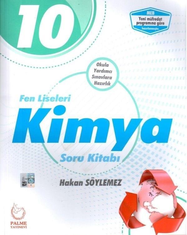 Palme 10. Sınıf Fen Liseleri Kimya Soru KitabıPalme 10. Sınıf Fen Liseleri Kimya Soru Kitabı - Kirtasiyem.net10.Sınıf