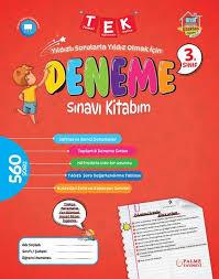 Palme 3. Sınıf Tek Deneme Sınavı KitabımPalme 3. Sınıf Tek Deneme Sınavı Kitabım - Kirtasiyem.net3.Sınıf