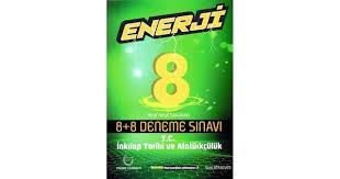 Palme 8. Sınıf Enerji İnkılap Tarihi 8+8 DenemePalme 8. Sınıf Enerji İnkılap Tarihi 8+8 Deneme - Kirtasiyem.net8.Sınıf
