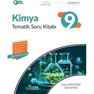 Palme 9. Sınıf Joker Kimya Tematik Soru Kitabı *Yeni*10.Sınıf