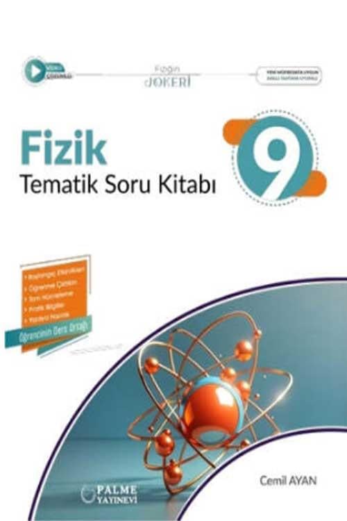 Palme 9. Sınıf Joker Fizik Tematik Soru Kitabı *Yeni*10.Sınıf