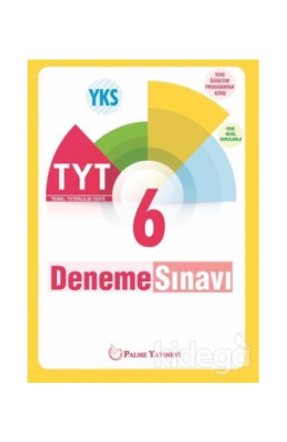 Palme Tyt 6 Deneme Sınavı YeniPalme Tyt 6 Deneme Sınavı Yeni - Kirtasiyem.netTYT