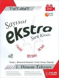 Palme Yks Tyt Ayt Sayısal Ekstra Soru Kitabı 1.Dönem TekrarıPalme Yayınları Yks Tyt Ayt Sayısal Ekstra Soru Kitabı 1.Dönem Tekrarı - Kirtasiyem.netAYT