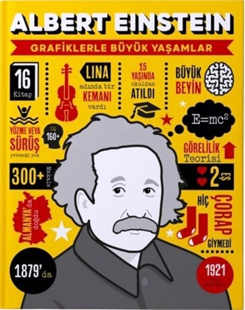 Parıltı  Albert Einstein (İnce Kapak) Gençlik 10+Yaş 