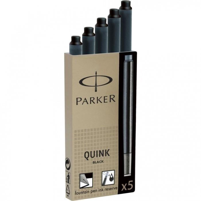 Parker Dolma Kalemi Quink Kartuşu Siyah 5 LiParker Dolma Kalemi Quink Kartuşu Siyah 5 Li - Kirtasiyem.netDolma Kalemler