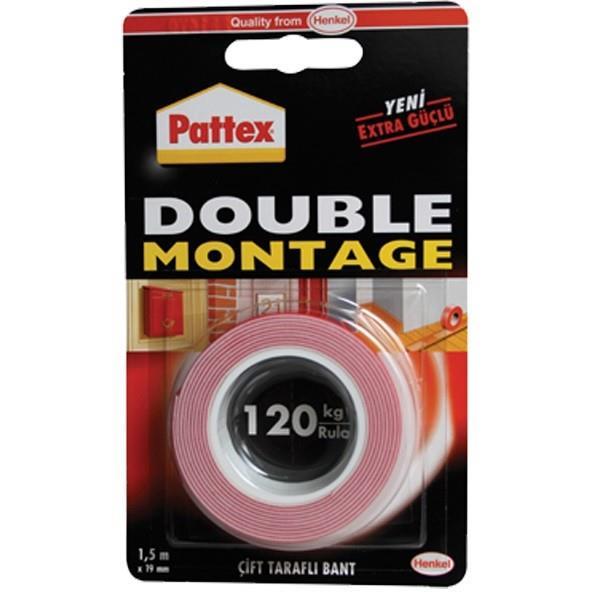Pattex Double Montage BandıPattex Double Montage Bandı - Kirtasiyem.netMontaj Bantları