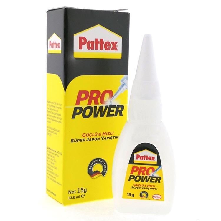 Pattex Süper Glue Pro Power 15GPattex Süper Glue Pro Power 15G - Kirtasiyem.netYapıştırıcılar