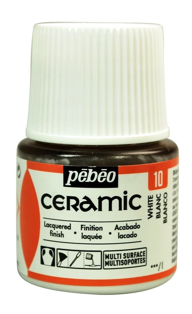 Pebeo Ceramic Boyası Beyaz No:10Pebeo Ceramic Boyası Beyaz No:10 - Kırtasiyem.netSeramik Boyaları